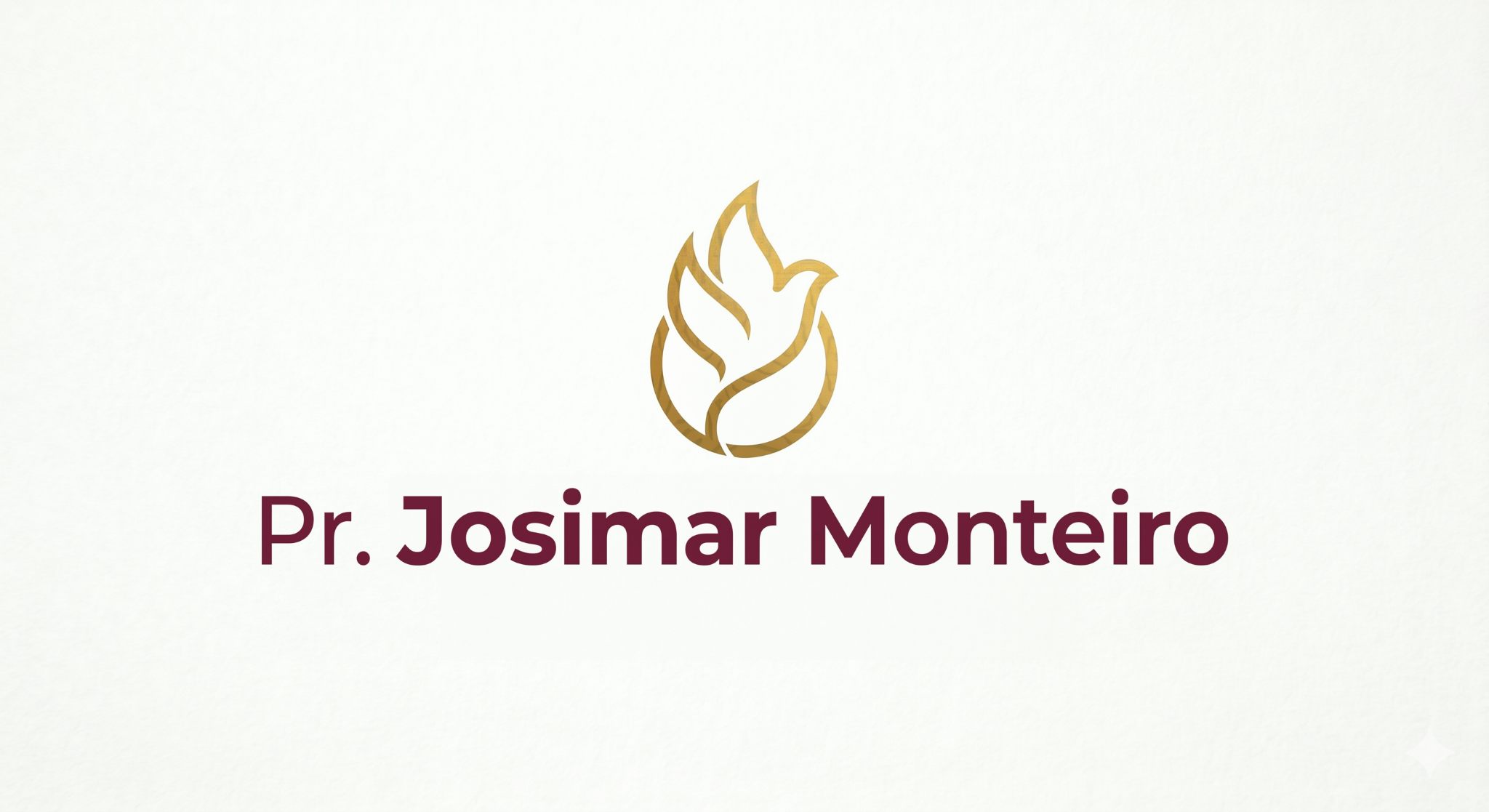 Logo Pr. Josimar Monteiro